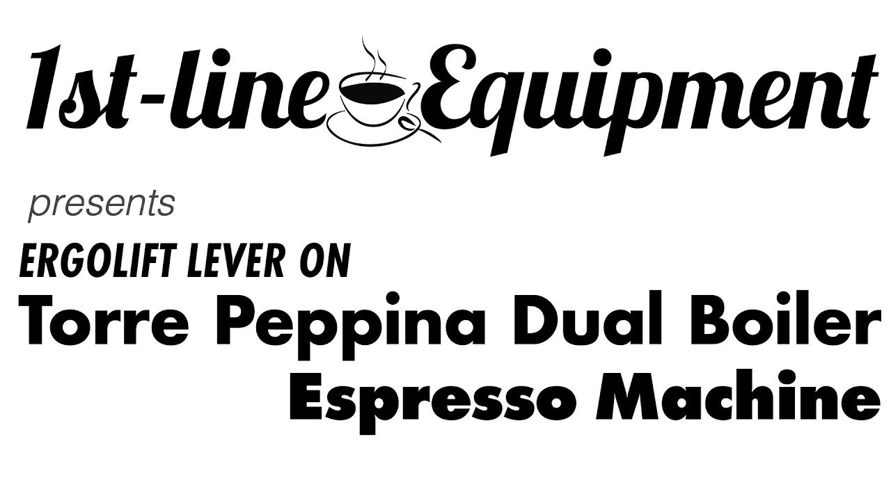 ErgoLift Lever on Torre Peppina Espresso Machines