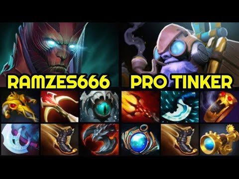 RAMZES666 Terrorblade Hard Game vs 700 games Tinker SPAMMER 7.27 Dota 2