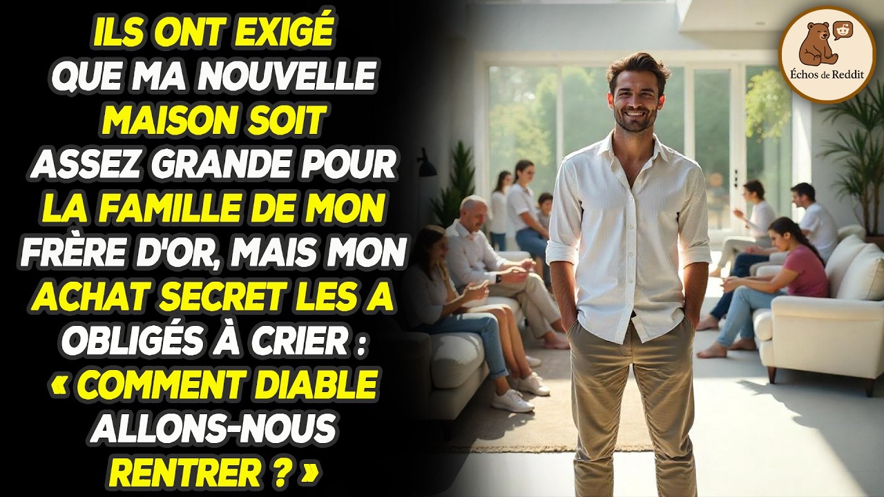 Mes parents ont exigé que je donne ma maison à mon frère. Mais mon départ silencieux a provoqué...