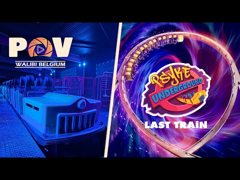 PSYKÉ UNDERGROUND (Onride - Dernier Train avant Transformation) - WALIBI BELGIUM