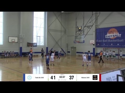 BBBL boys U14 Turku Basketball Academy 2005    vs   Rīdzene 2005