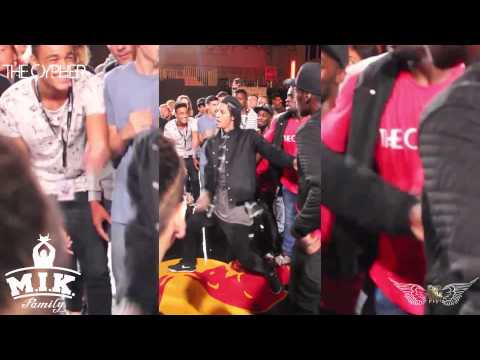 Kingstyle b.c.k M.I.K Family VS Les TWINS BATTLE BEEF ;) THE CYPHER 2015 CALL OUT
