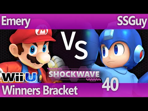 SW 40 - Emery (Mario) vs SSGuy (Mega Man) - Winners Bracket