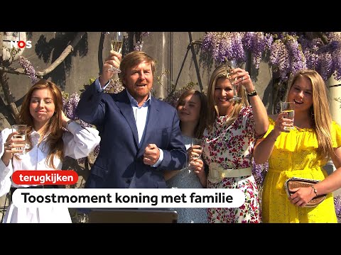 TERUGKIJKEN: Nationaal toostmoment om Koningsdag af te sluiten