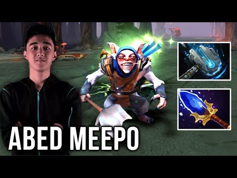 Abed Back to Meepo The Reason Why We Love Him - New Meta Build Meteor Hammer? FUN MODE WTF - Dota 2