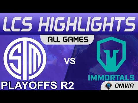 TSM vs IMT Highlights ALL GAMES Round2 LCS Summer Playoffs 2021 Team SoloMid vs Immortals by Onivia
