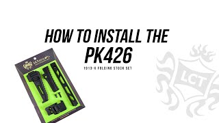 PK426 1913-X Folding Stock Set Installation guide