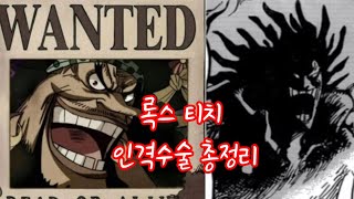 [원피스분석] 록스 티치 인격수술 총 정리
