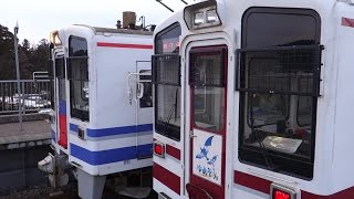 preview picture of video '【FHD】北越急行ほくほく線 くびき駅にて(At Kubiki Station on the Hokuetsu Express Hokuhoku Line)'