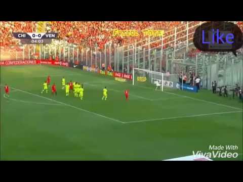 Chile vs Venezuela 3-1 / Clasificatorias Rusia 2018 (Relato Trovador del gol)