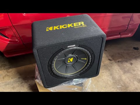 How to wire a subwoofer and amplifier in your car! (Kicker Comp-C in a Mustang Cobra)