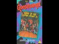 Original VHS Opening And Closing To Goosebumps Night Of The Living Dummy III UK VHS Tape