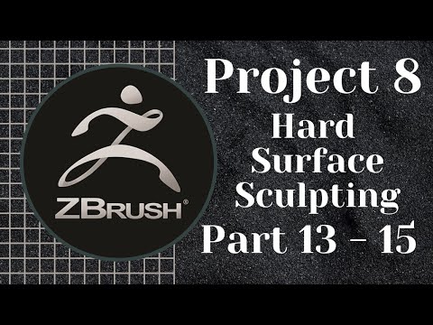 ZBrush | Full Training Course | Project 8 - Lesson 13/15 | Using The Crease Curve Brush