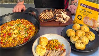 BISTECA SUÍNA E MAQUE CHOUX: O SEGREDO DA SUCULÊNCIA | CANSEI DE SER CHEF #Bisteca #MaqueChoux