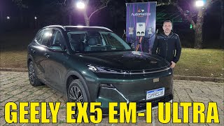 Avaliação: Geely EX5 EM-i Ultra - Teste de consumo