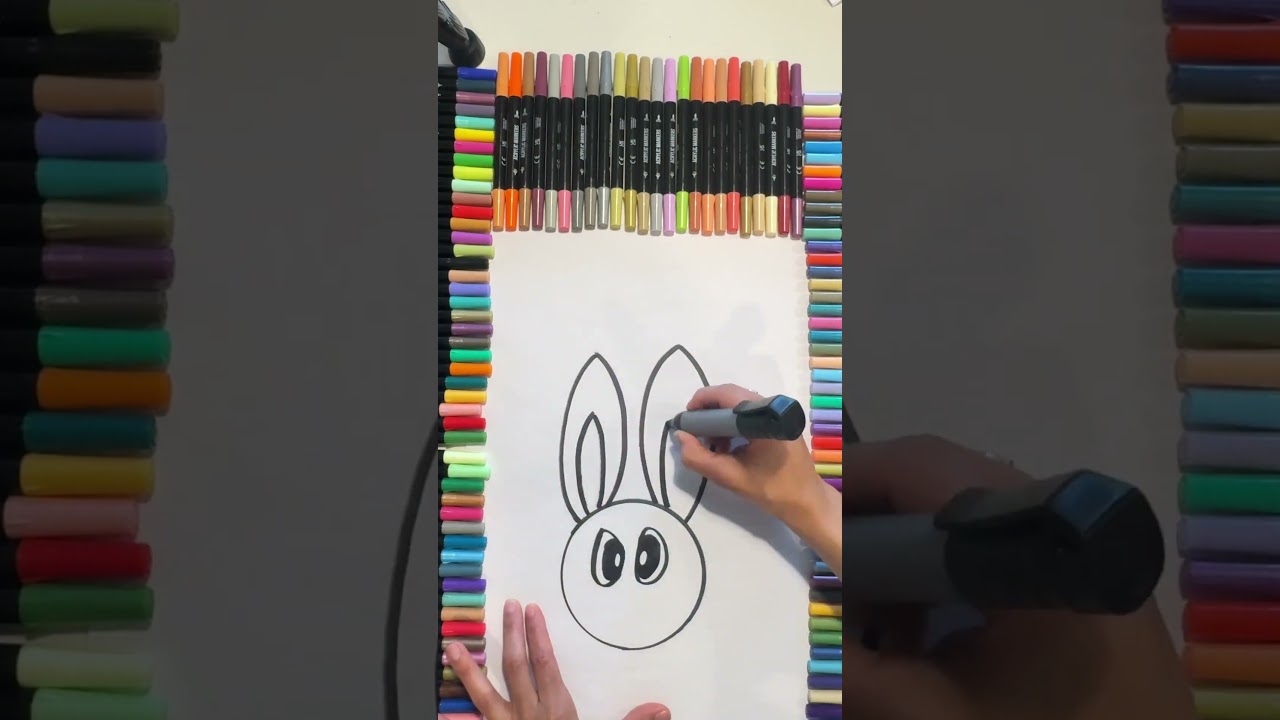 Draw a Cute Bunny 🐰✨
