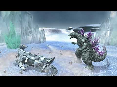 Unused Godzilla 2000 Victory Animation - Godzilla: Unleashed (Wii)