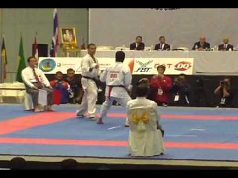Koji Chubachi vs ????? (JAPAN KARATE ASSOCIATION)