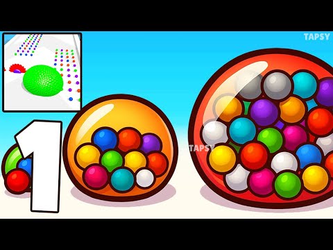 🎈Ball Balloon Run Gameplay Walkthrough Levels 1–16 Satisfying Balloons & Runner Action (Android,iOS)