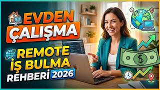 Evden Çalışma İşleri Nasıl Bulunur? | Remote İş Bulma Rehberi 2026