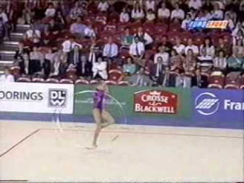 Olga Gontar final ribbon ECup