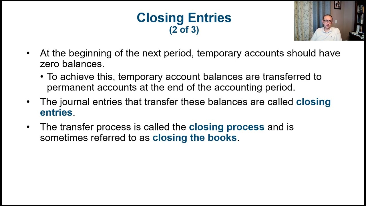 Financial Accounting - Chapter 4 Part 2 - The Accounting Cycle