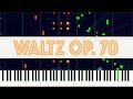 Waltz in G-flat major, Op. 70, No. 1 // CHOPIN