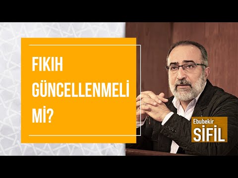Assoc. Prof. Dr. Ebubekir Sifil - Should Fiqh Be Updated? - Saturday Talks (6)