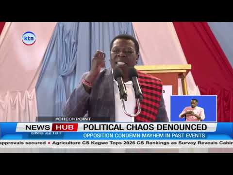 Opposition plans private prosecution against Murkomen over alleged police misuse claims