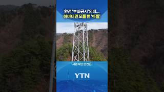 과실 인정 고개 숙인 한전 #shorts / YTN