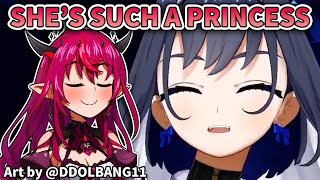 Kronii Being Reminded IRyS is an Ojousama when they hung out in Korea