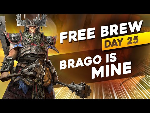 Free Brew becomes LEGENDARY | DAY 25 F2P | RAID SHADOW LEGENDS