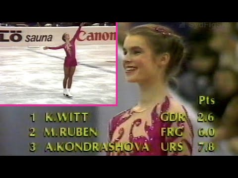 1984 Euros Women's FS | Katarina Witt takes title in Budapest