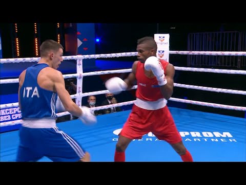 Day 6 (63.5kg) VIAFARA FORI Jose (COL) vs  MALANGA Gianluigi (ITA) | AIBA WCHs 2021