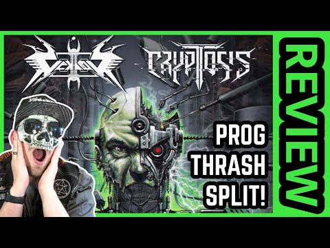 VEKTOR / CRYPTOSIS Transmissions Of Chaos ALBUM REVIEW