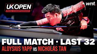 Aloysius Yapp vs Nicholas Tan | Last 32 | 2025 UK Open Pool Championship