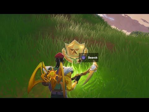 Fortnite Battle Royale - Secret Season 10 Week 4 Battlestar Location (Junk Storm Challenges)