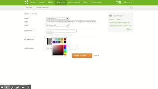 MasteryConnect: Trackers