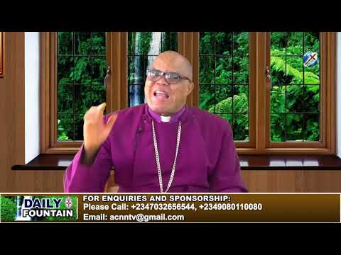 DAILY FOUNTAIN OF FEBRUARY 13, 2019 - RT. REV'D JOHNSON EKWE