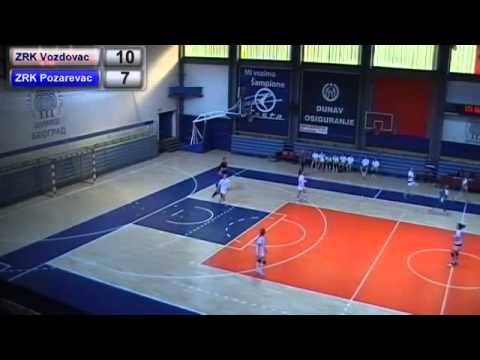 15.02.2015. ŽRK Voždovac - ŽRK Požarevac 1. poluvreme - 2 deo