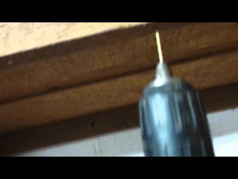 How to install magnetic catch to close cabinet doors