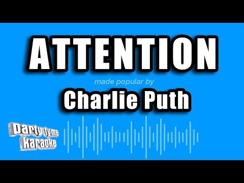 Charlie Puth - Attention (Karaoke Version)