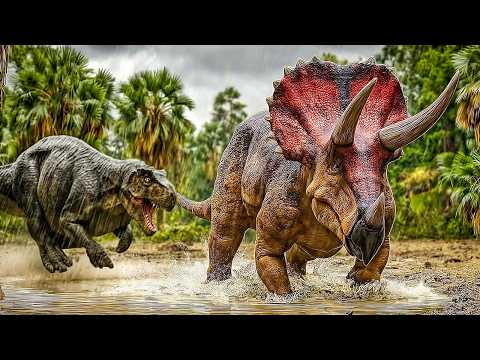 Cretaceous Super Predators vs Armored Giants – Who Survived? | Prehistoric Documentary