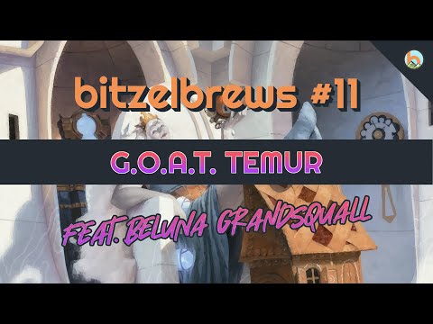 bitzelbrews #11 - G.O.A.T. TEMUR feat. Beluna - Duel Commander DECK-TECH│MTG│bitzelberg