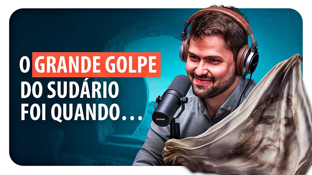 Por isso acreditam que o SANTO SUDÁRIO é uma FARSA