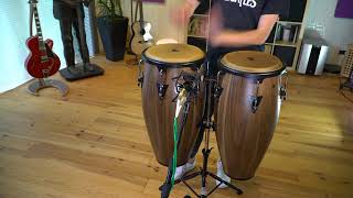 Video thumbnail for Latin Percussion LP646NYCMW LP City Wood 10"/11" Conga Set con soporte, madera de mango +info👇✅ by Instrumentos Musicales