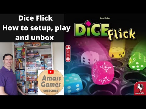How to unbox, setup and play Dice Flick