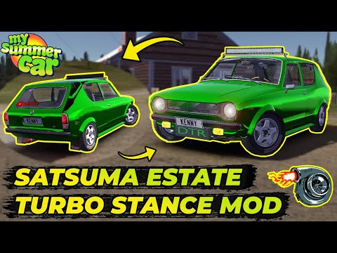 SATSUMA ESTATE! COOL STANCE SATSUMA from STOCK! | My Summer Car #65