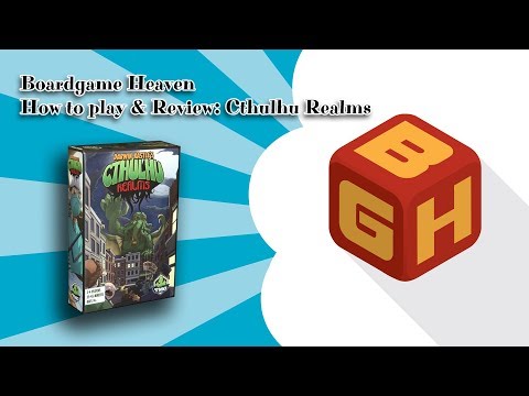 Boardgame Heaven How To Play & Review: Cthulhu Realms