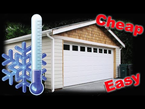 How to Air Condition Your Garage CHEAP - DIY